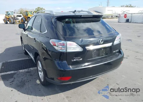 2010 Lexus Rx 350 z USA, uszkodzony, nr VIN 2T2BK1BA9AC035332